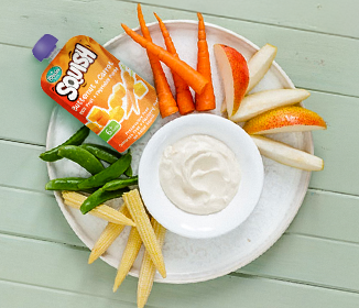 Cream Cheese Dip and Crudités